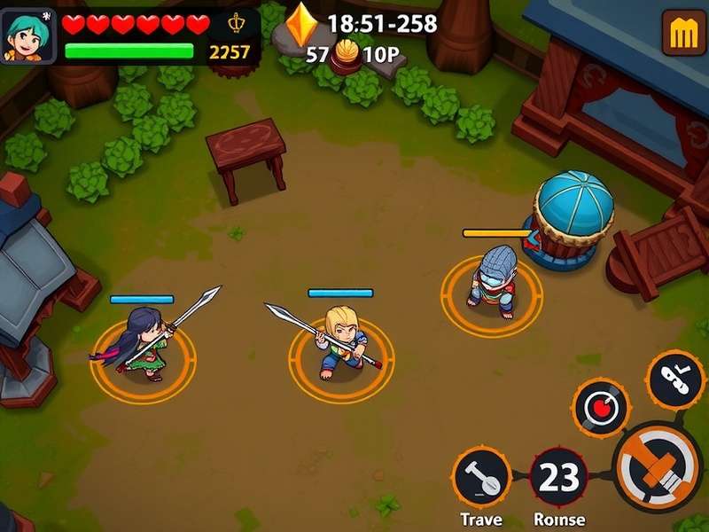 Mighty Spear Hero gameplay screenshot